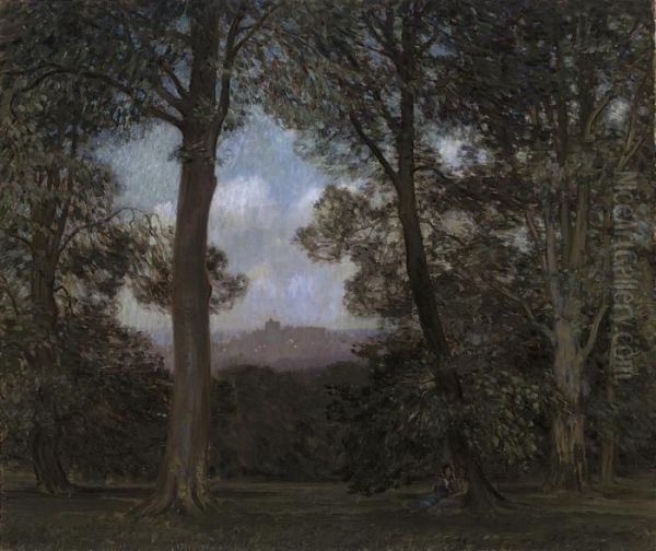 Twilight In Windsor Forest - view 1