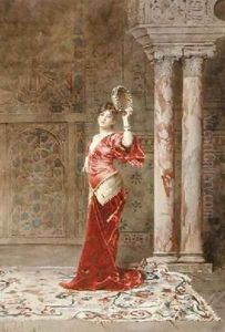 An Eastern Dancer by Louise Leloir