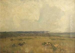 An Open Moorland Landscape by Sir Alfred East