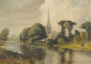 Stratford-on-avon by Sir Alfred East