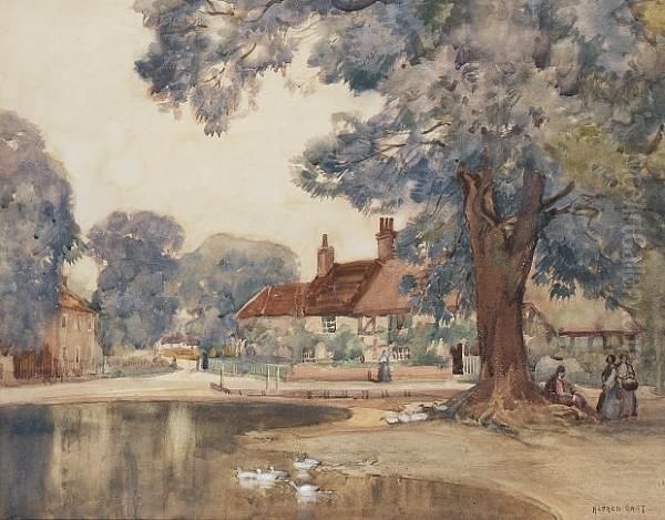 A Hampshire Village - view 1