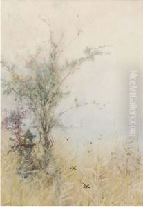 Fugi-san, Early Morning by Sir Alfred East