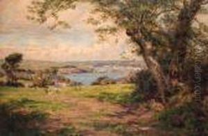 The River At Kettering by Sir Alfred East