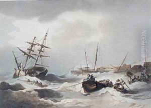 Storm off Margate by Loutherbourg, Philippe de