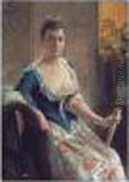 Ruotsalsisen Aatelisnaisen Muotokuva (portrait Of A Swedish Noble Woman) - view 1