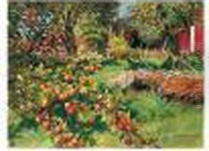 Vanhasta Hedelmatarhasta (from The Old Fruit Garden) by Albert Edelfelt