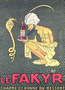 The Fakyr charmer and giver of spirit by Michel, called Mich Liebeaux