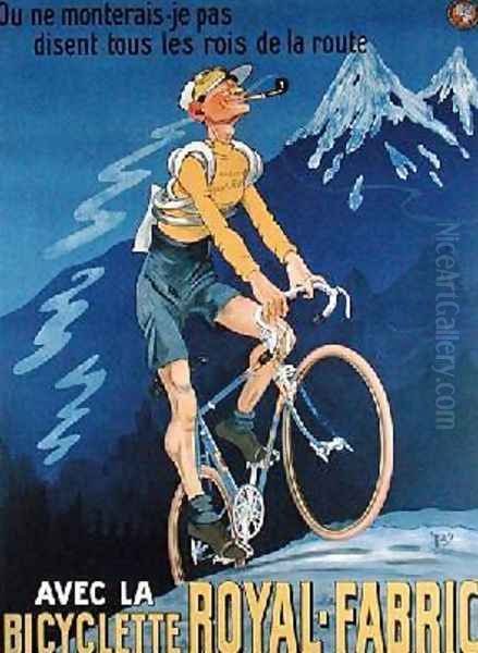 Poster advertising cycles Royal-Fabric 1910 - view 1