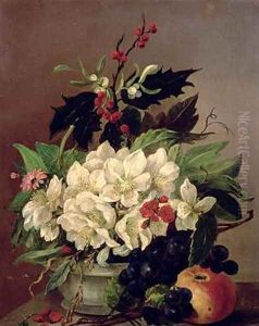 Christmas Roses by Willem van Leen