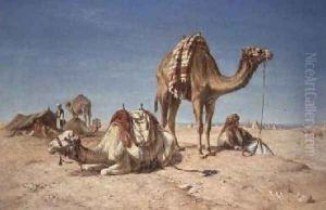 The halt in the desert 1867