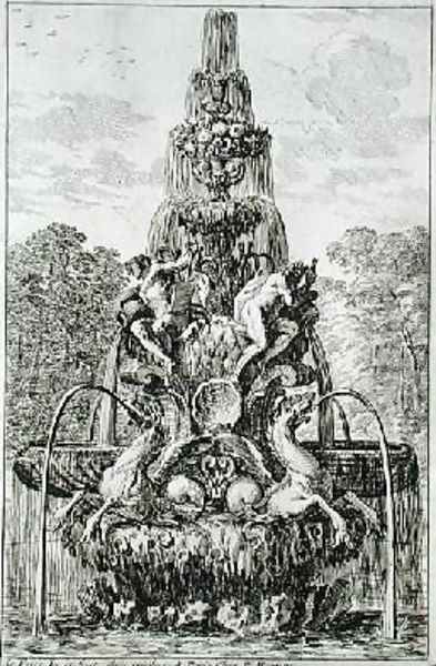 A fountain from Fountains and Waterjets in the Italian Style - view 1