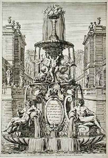 Title page from Fountain and Waterjets in the Italian Style - view 1