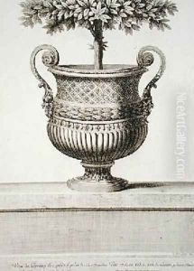 Bronze vase at Versailles by Jean Lepautre