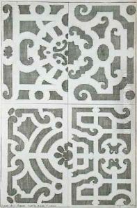 Designs from Fountains and Waterjets in the Italian Style
