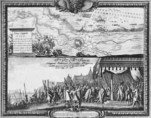 Defeat of the Polish army at Kola by Jean Lepautre