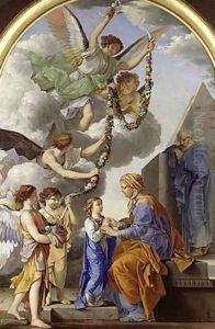 The Education of the Virgin by Marguerite de La Hyre