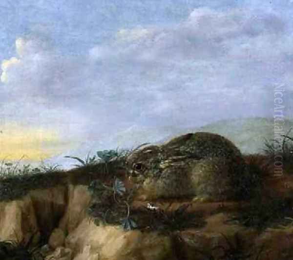 A Hare in a Landscape - view 1