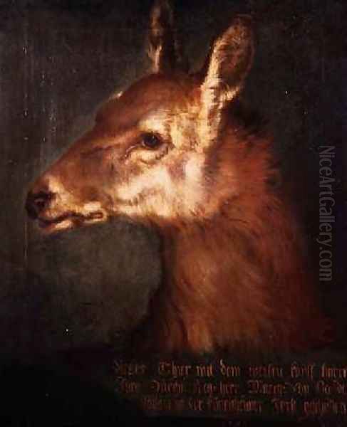 Head of a Roebuck 1742 - view 1