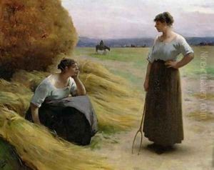 The Harvesters by Henri Lerolle