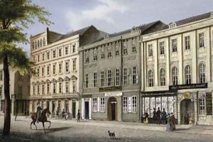 Cranzlers Coffee House Unter den Linden Berlin 1845 by Ludwig Edward Luetke