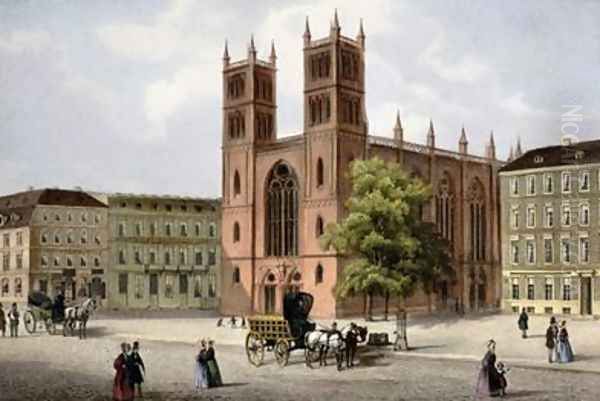 The Friedrich-Werder Church on Werderstrasse - view 1
