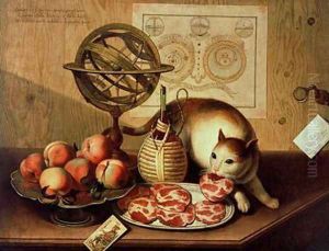 Still Life with Cat