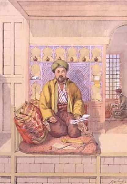 A Turkish Scribe - view 1