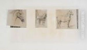 Studies With Horses by Otto Eerelman