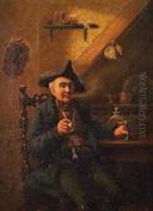 Interior Con Personaje by Otto Eerelman