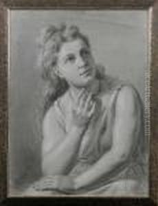 Frauenportrait by Otto Eerelman
