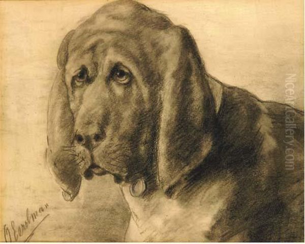 Study Of A Dog - view 1