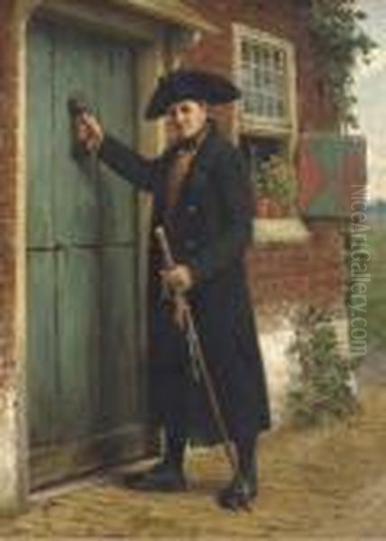 A Knock At The Cottage Door - view 1
