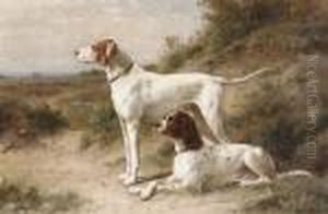 Two Pointers: Hans And Spot On The Heath by Otto Eerelman