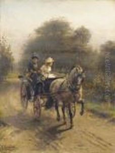 A Ridingtour On A Sunny Afternoon by Otto Eerelman