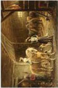 In The Stables Of The Circus by Otto Eerelman