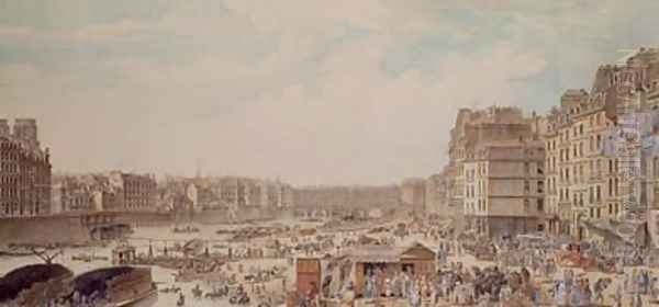 The Port au Ble and the Pont Notre-Dame - view 1