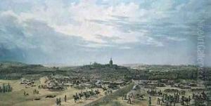 View of the City and the Castle of Guise by Louis-Nicolas de Lespinasse