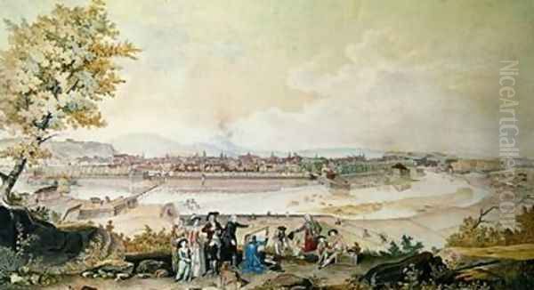 Visit of Louis Philippe Joseph 1747-93 Duke of Orleans to Besancon in 1780 - view 1