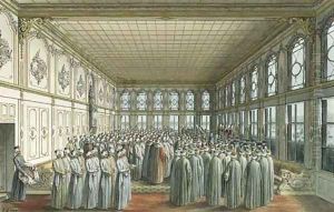 The Reception of an Ambassador by the Grand Vizier at Topkapi Palace, Constantinople.