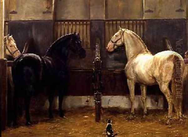 Creams and Blacks at Buckingham Palace Mews - view 1