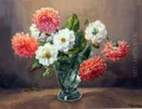 Flowers In A Vase - view 1