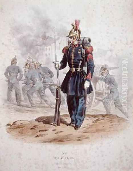 Paris Firemen Sapeurs Pompiers - view 1