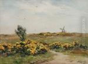 Landscape With Windmill by Wycliffe Egginton