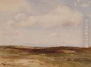 Extensive Irish Landscape With Sheep by Wycliffe Egginton
