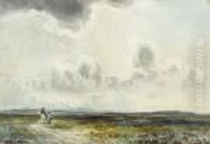 Crossing The Moor; The Plough Team by Wycliffe Egginton