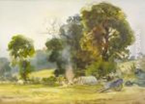 Tinkers Encampment by Wycliffe Egginton