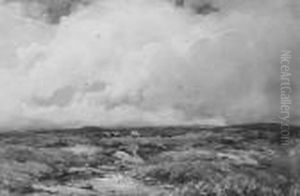 Cloudy Day, Dartmoor, Devon by Wycliffe Egginton