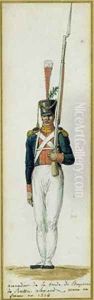 Grenadier of the Guard of Alexander I by Pierre Antoine Lesueur