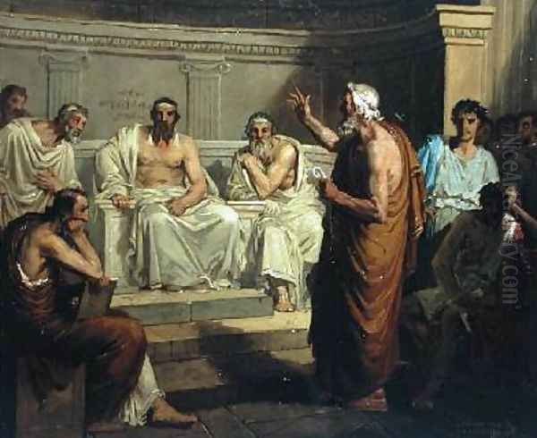 Sophocles Accused by his Sons - view 1