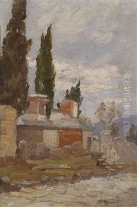 Landscape In The South by Marie Egner